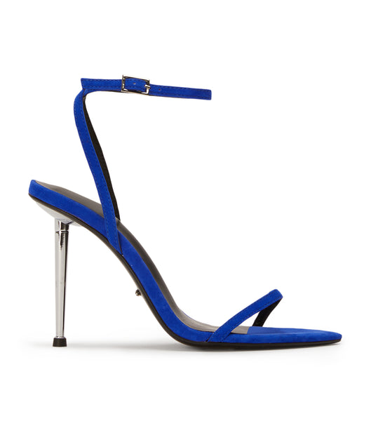 Azure Tony Bianco Myra Azure Suede 10.5cm Event Heels | BPHSD45704