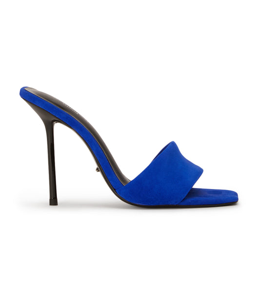 Azure Tony Bianco Natalie Azure Suede 10.5cm Stiletto Heels | EPHVG66947