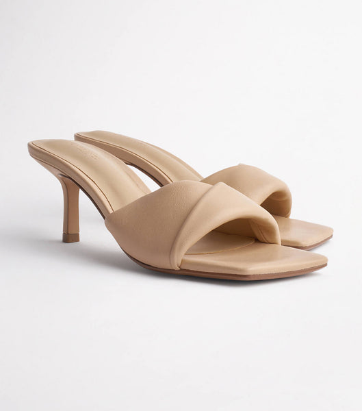 Beige Tony Bianco Alexa Beech Nappa 6.5cm Event Heels | BPHSO24219