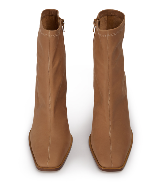 Beige Tony Bianco Rover Caramel Diesel 8.5cm Heeled Boots | PHJBT63210