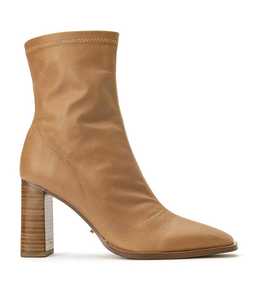 Beige Tony Bianco Rover Caramel Venice 8.5cm Heeled Boots | MPHFT52255