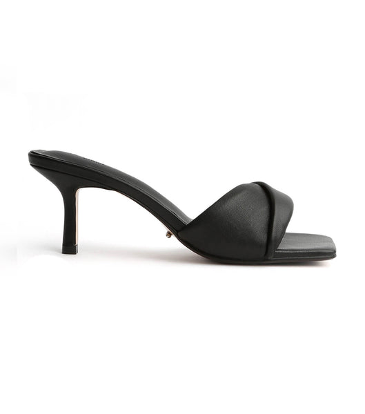 Black Tony Bianco Alexa Black Nappa 6.5cm Event Heels | LPHTR30146