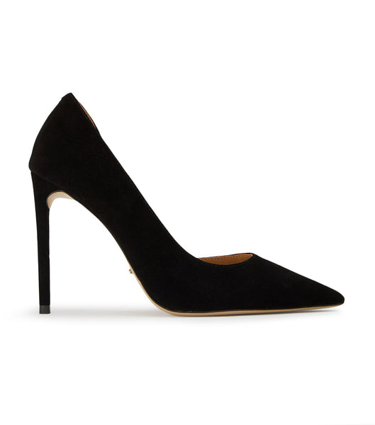 Black Tony Bianco Alyx Black Suede 10.5cm Event Heels | UPHND11074