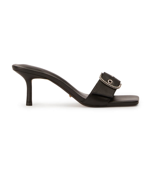 Black Tony Bianco Amy Black Nappa 6.5cm Event Heels | GPHUC18393