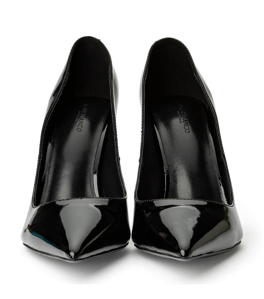 Black Tony Bianco Anja Black Patent 10.5cm Court Shoes | BPHSO90517