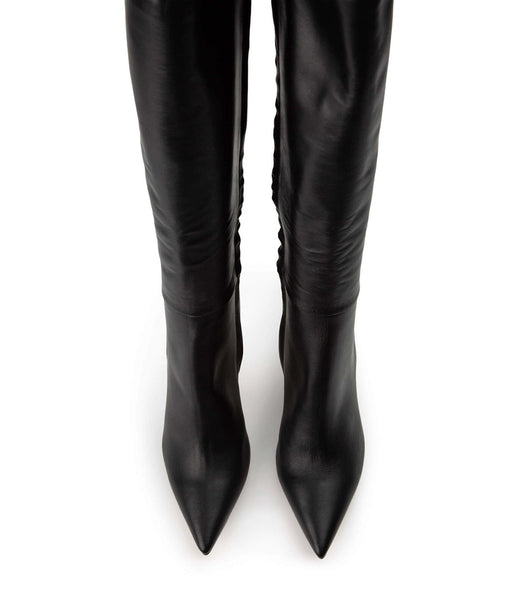 Black Tony Bianco Apollo Black Venice 10.5cm Mid Calf Boots | DPHKV80557