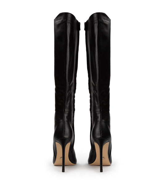 Black Tony Bianco Apollo Black Venice 10.5cm Stiletto Boots | PHJZR52963