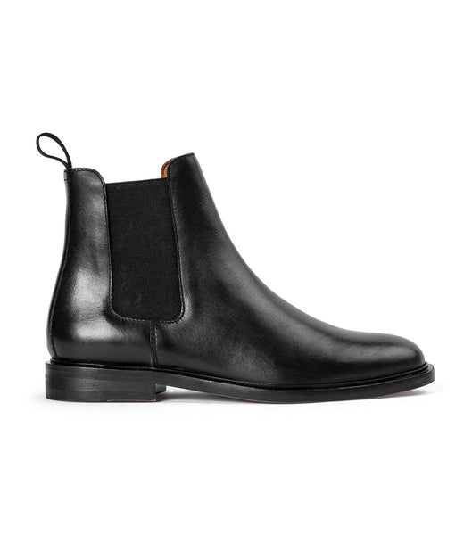 Black Tony Bianco Arctic Black Como 2.5cm Flat Boots | DPHKV29147