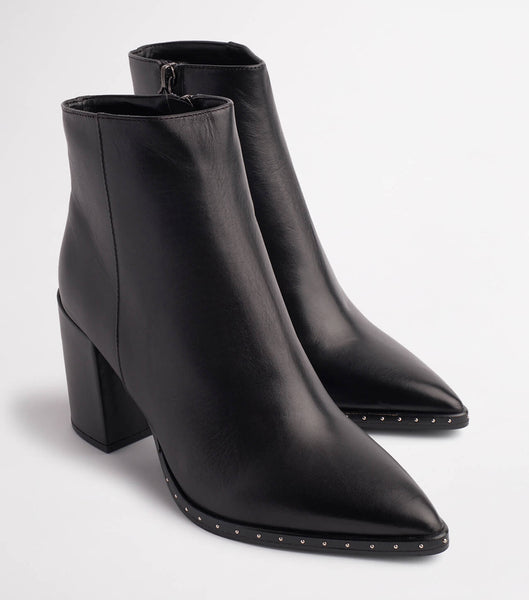 Black Tony Bianco Bailey Black Albany 8.5cm Heeled Boots | MPHHR86936