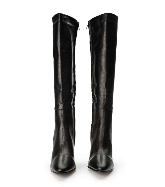 Black Tony Bianco Bellez Black Venice 9.5cm Mid Calf Boots | PHQCS10400