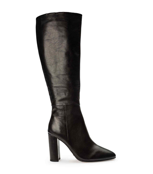 Black Tony Bianco Bellez Black Venice 9.5cm Knee High Boots | YPHVQ76830