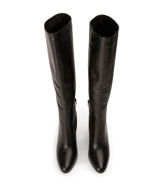 Black Tony Bianco Boss Black Como 9.5cm Knee High Boots | PHEGJ33778