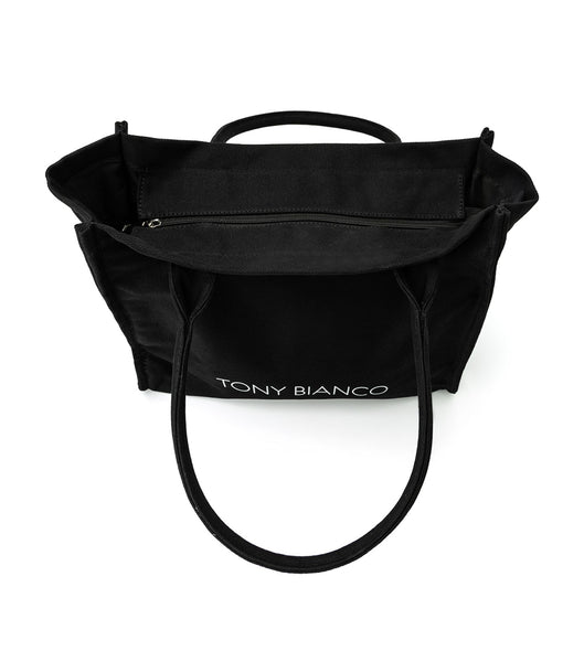 Black Tony Bianco Claire Black Tote Bag Accessories | PHQAV75490