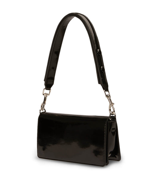 Black Tony Bianco Clove Black Hi Shine Shoulder Bag Accessories | ZPHNQ19295