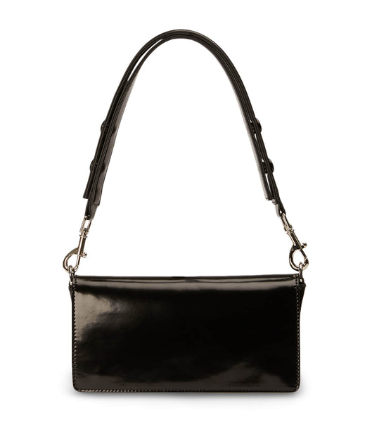 Black Tony Bianco Clove Black Hi Shine Shoulder Bag Accessories | ZPHNQ19295