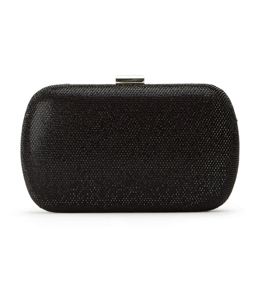 Black Tony Bianco Cori Black Crystal Clutch Accessories | PHQAV63423