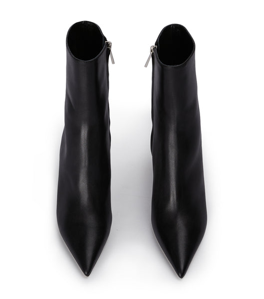 Black Tony Bianco Dasha Black Como 9.5cm Heeled Boots | ZPHNQ85602