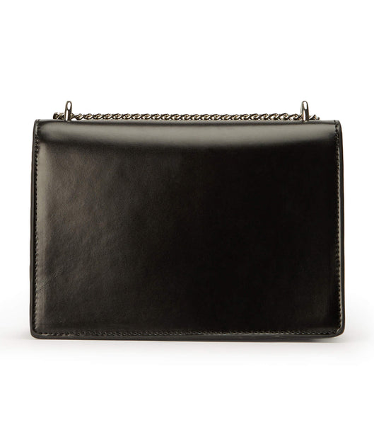 Black Tony Bianco Desire Black Leather Cross Body Bag Accessories | PHNZX83580