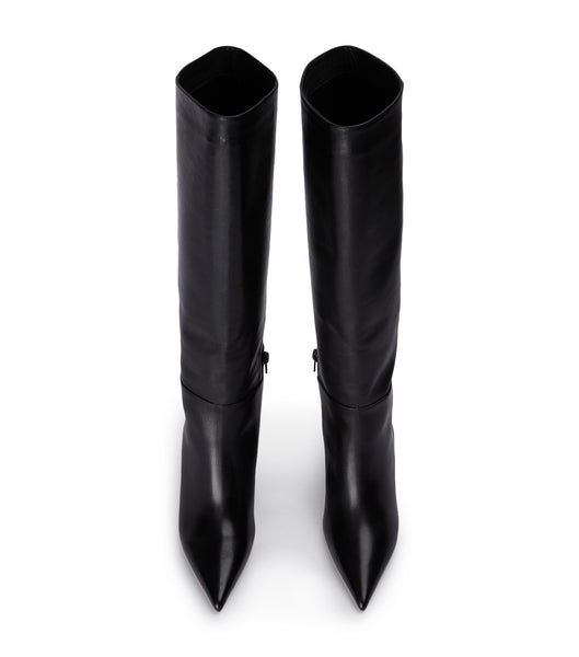 Black Tony Bianco Drake Black Como 9.5cm Mid Calf Boots | GPHEC74806