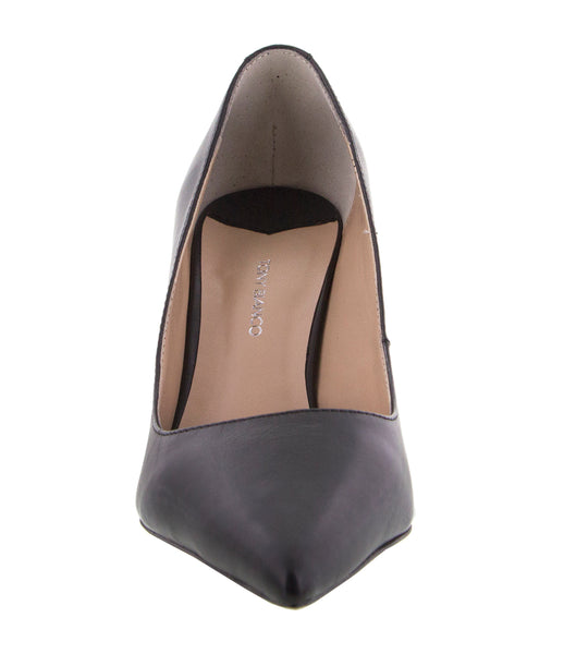 Black Tony Bianco Emmi Black Como 8.5cm Low Heels | PHDFL56587