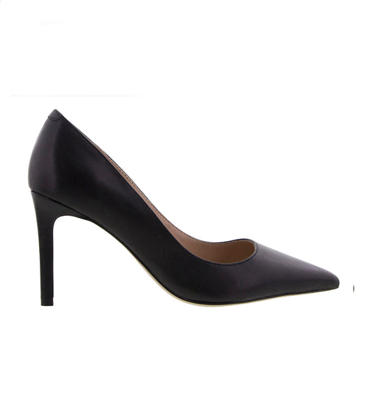 Black Tony Bianco Emmi Black Como 8.5cm Low Heels | PHDFL56587