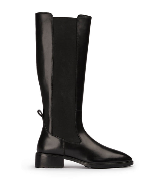 Black Tony Bianco Emrata Black Como 4cm Mid Calf Boots | BPHSO63873