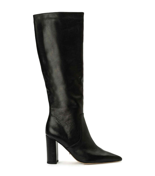 Black Tony Bianco Epic Black Venice 8.5cm Knee High Boots | LPHTR28718