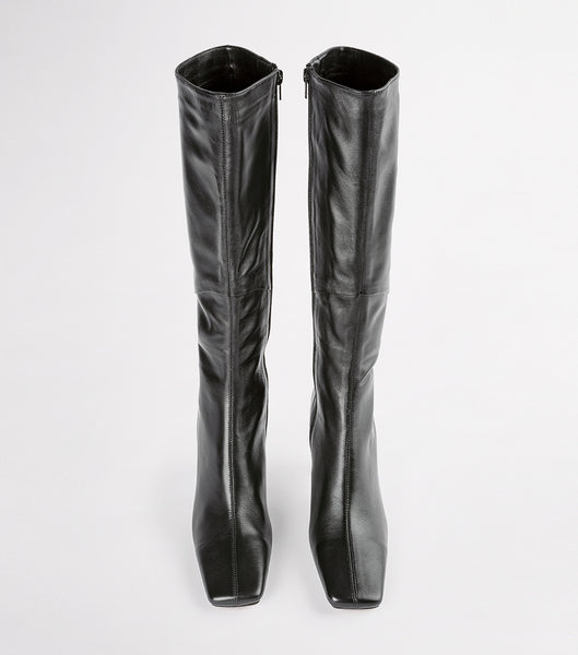 Black Tony Bianco Fantasy Black Venice 8cm Heeled Boots | EPHVG22409