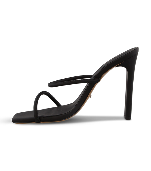 Black Tony Bianco Florence Black Galaxy 11cm Block Heels | DPHKV70260