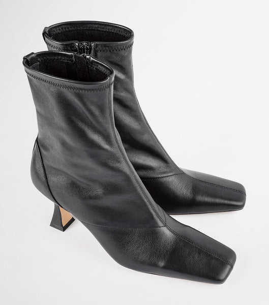 Black Tony Bianco Fomo Black Venice 8cm Heeled Boots | GPHUC88812