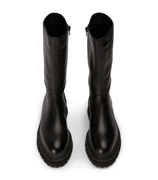 Black Tony Bianco Hahn Black Como 5.5cm Knee High Boots | PHCIF59864