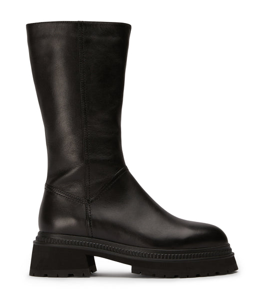 Black Tony Bianco Hahn Black Como 5.5cm Knee High Boots | PHCIF59864