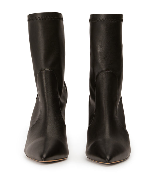 Black Tony Bianco Kartia Black Nappa/Black Venezia 9.5cm Stiletto Boots | PHCIF74807