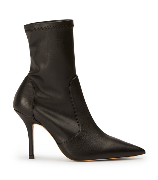 Black Tony Bianco Kartia Black Nappa/Black Venezia 9.5cm Stiletto Boots | PHCIF74807