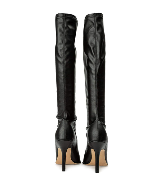 Black Tony Bianco Knight Black Venezia 9.5cm Heeled Boots | LPHTR24348