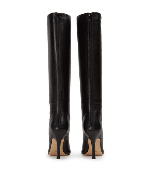 Black Tony Bianco Kortez Black Venice 9.5cm Mid Calf Boots | FPHHY13923