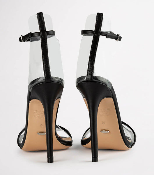 Black Tony Bianco Kosumi Black Capretto 11cm Bridal Heels | FPHUI85779