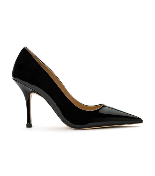 Black Tony Bianco Kysaia Black Patent 9.5cm Stiletto Heels | QPHUV90327