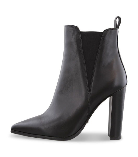 Black Tony Bianco Leigh Black Como 10.3cm Heeled Boots | PHIIZ70347