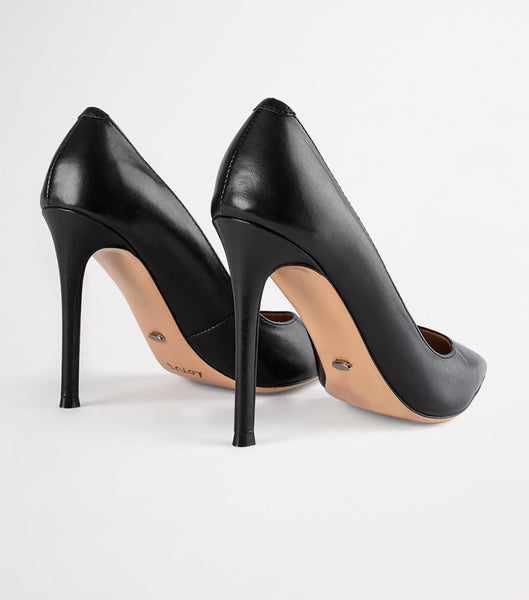 Black Tony Bianco Lotus Black Como 10.3cm Event Heels | PHZPD94660