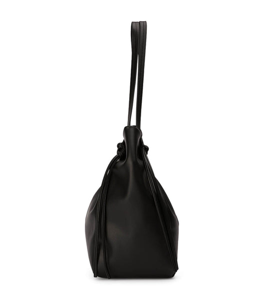 Black Tony Bianco Lucky Black Nappa Handbag Accessories | PHICD92805