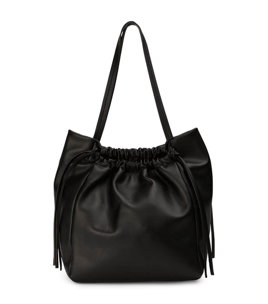 Black Tony Bianco Lucky Black Nappa Handbag Accessories | PHICD92805