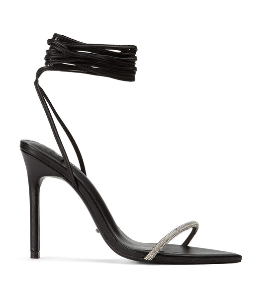 Black Tony Bianco Makai Black Nappa 10.5cm Stiletto Heels | ZPHMJ34267