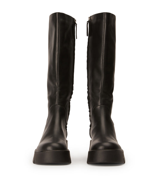 Black Tony Bianco Rage Black Turin 5.5cm Knee High Boots | PHDYB96710