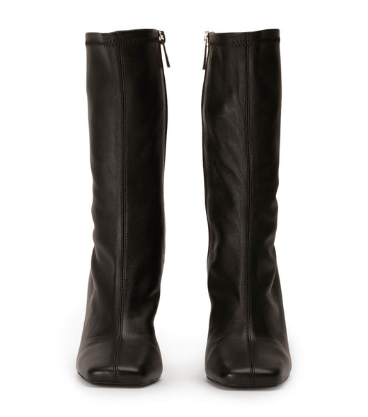 Black Tony Bianco Remie Black Venezia 10.5cm Heeled Boots | PHEAH87712