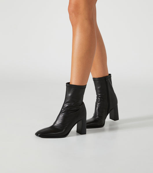 Black Tony Bianco Rover Black Venice 8.5cm Ankle Boots | MPHFT32852