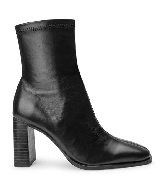 Black Tony Bianco Rover Black Venice 8.5cm Heeled Boots | PHJVR57014