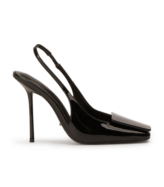 Black Tony Bianco Rue Black Patent 10.5cm Event Heels | DPHKV78248