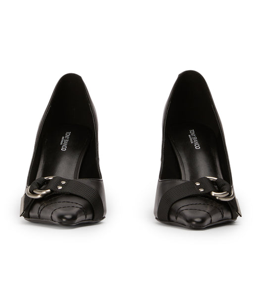 Black Tony Bianco Saje Black Como 8cm Event Heels | XPHGW37461