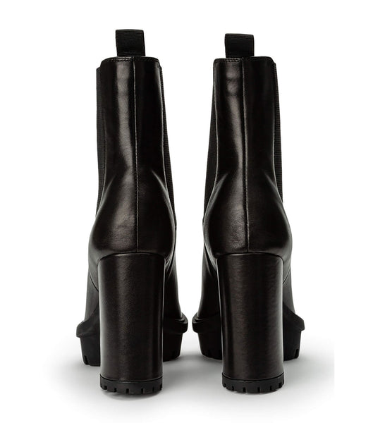 Black Tony Bianco Sammy Black Como 10cm Platform Boots | PHEGJ71735